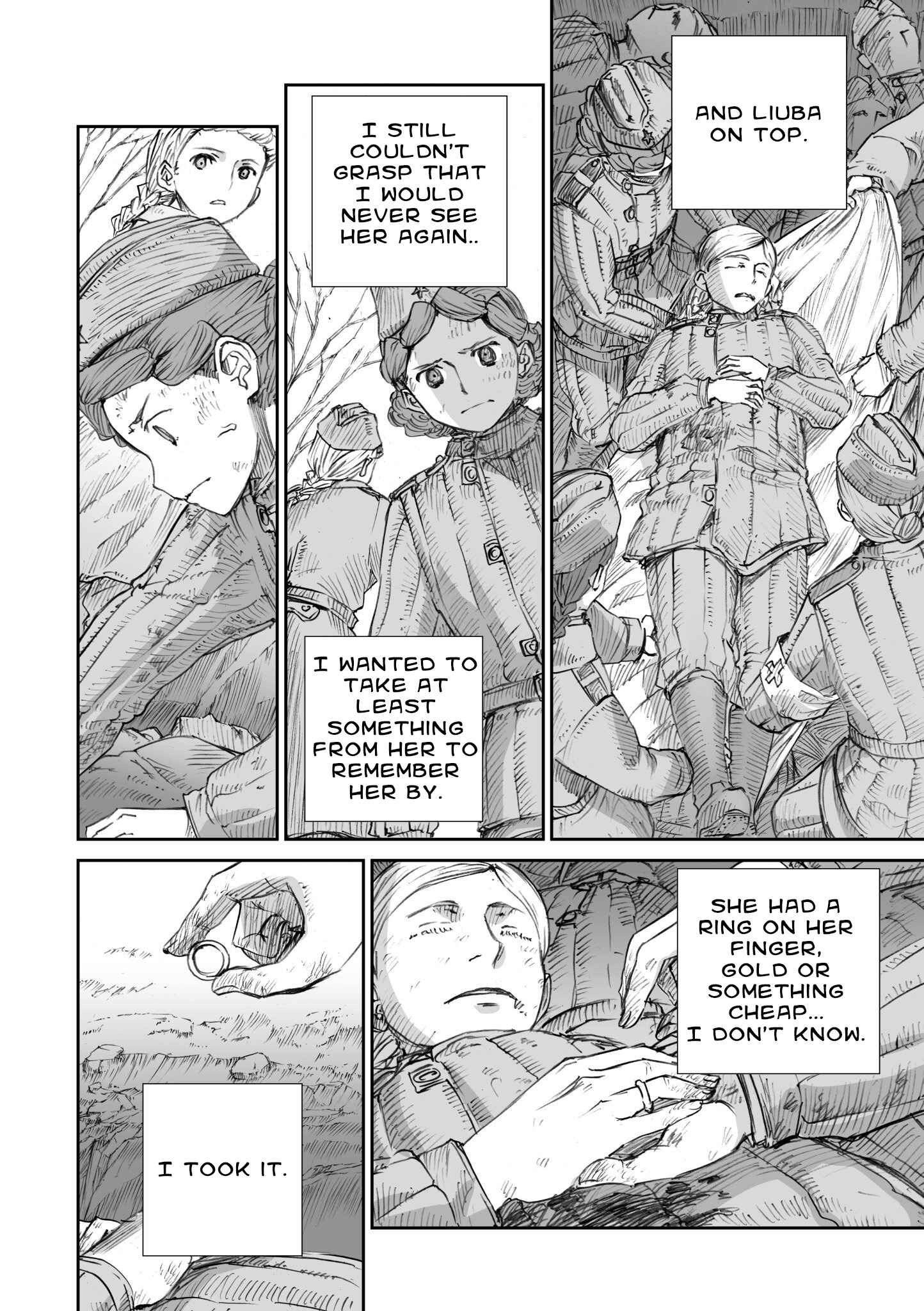 Sensou wa Onna no Kao wo Shiteinai Chapter 11.3 - Page 6