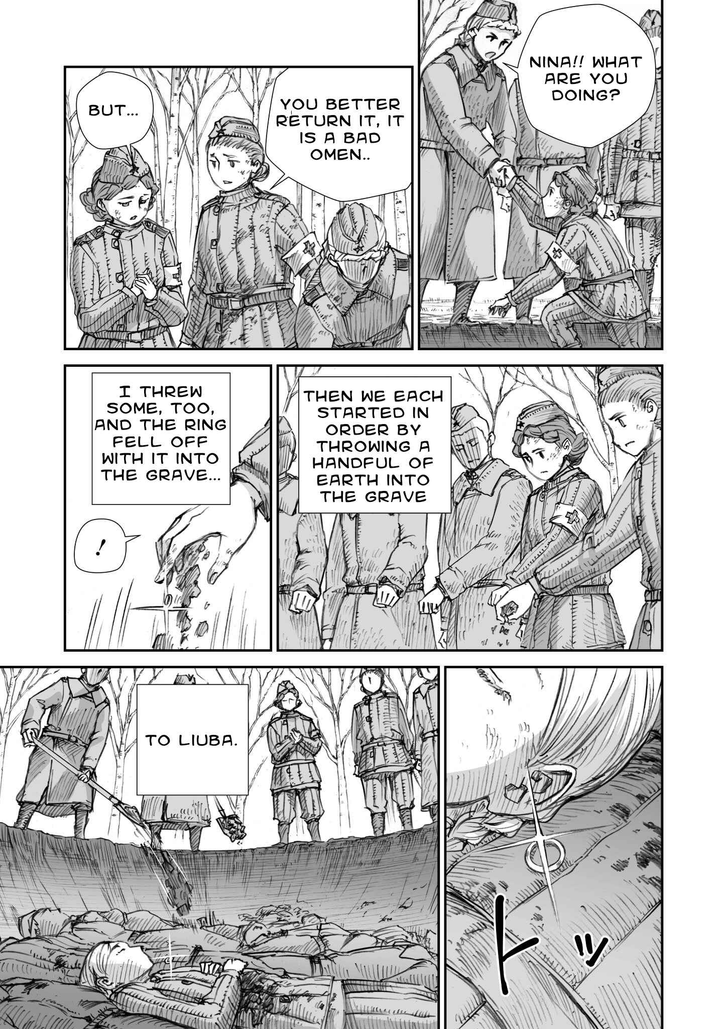 Sensou wa Onna no Kao wo Shiteinai Chapter 11.3 - Page 7