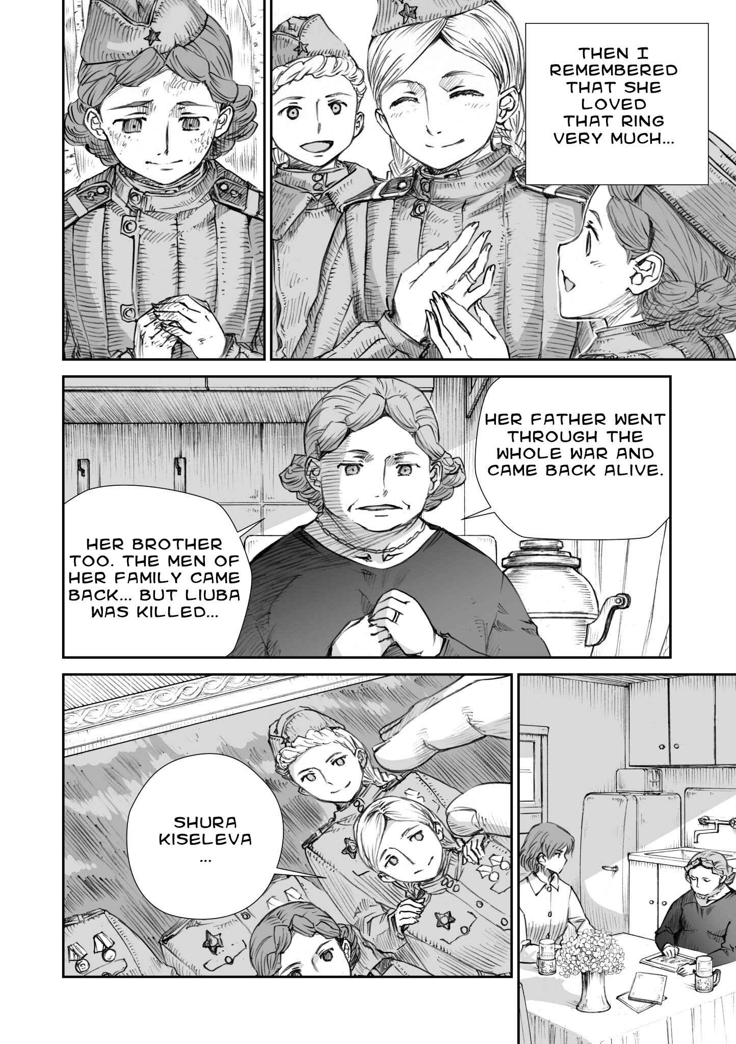 Sensou wa Onna no Kao wo Shiteinai Chapter 11.3 - Page 8