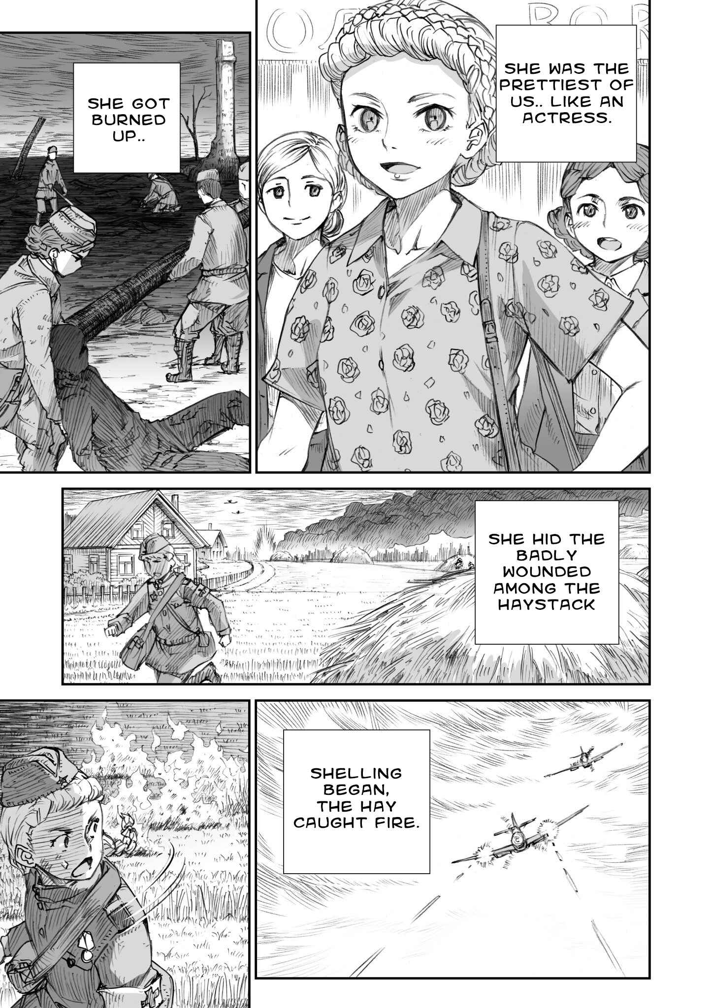 Sensou wa Onna no Kao wo Shiteinai Chapter 11.3 - Page 9