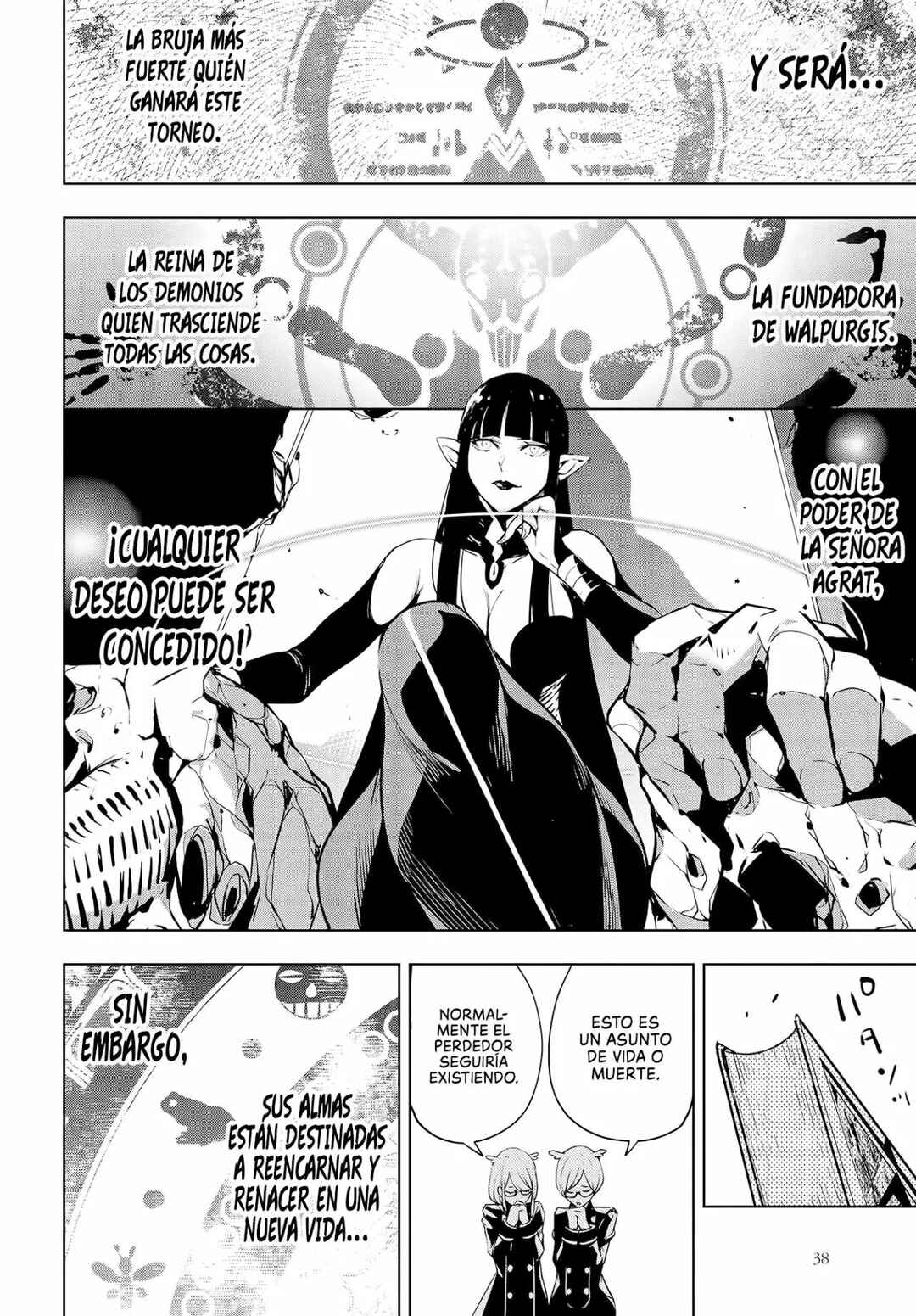 Majo Taisen - 32-nin no Isai no Majo wa Koroshiau Chapter 1 - Page 35