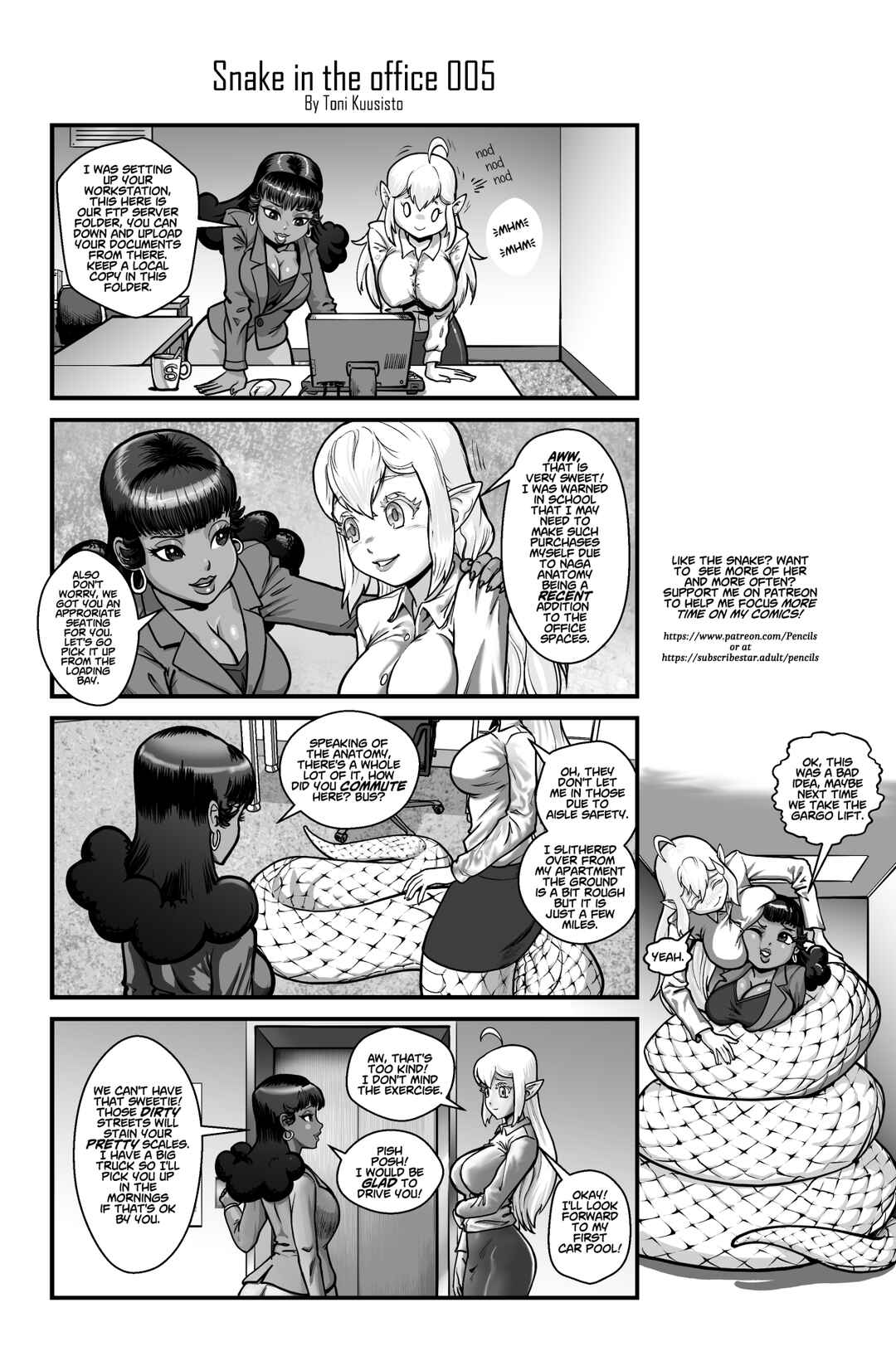 Snake in the Office Chapter 5 - Page 1