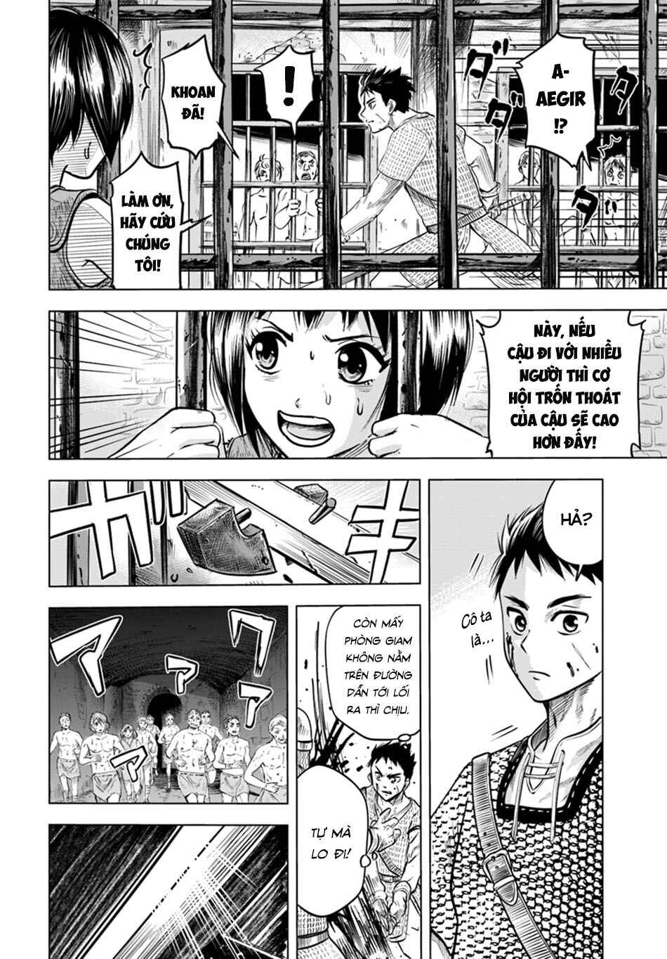 Oukoku e Tsuzuku Michi - Dorei Kenshi no Nariagari Harem Life Chapter 1 - Page 35