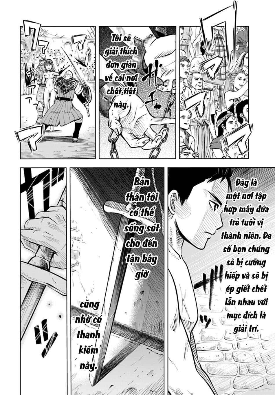 Oukoku e Tsuzuku Michi - Dorei Kenshi no Nariagari Harem Life Chapter 1 - Page 7