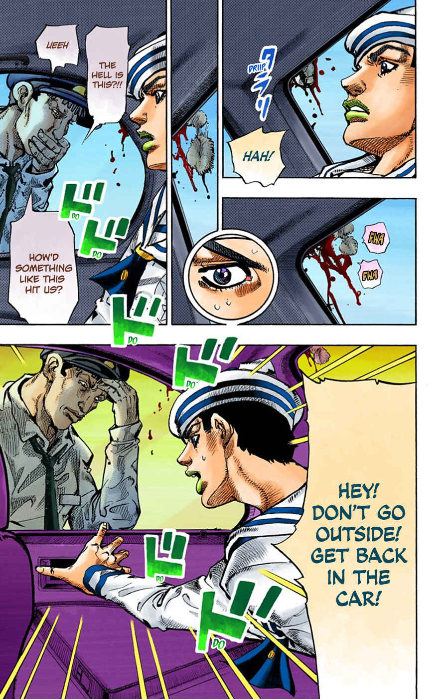 JoJo no Kimyou na Bouken: Part 8 - JoJolion Color-ban Chapter 63 - Page 12
