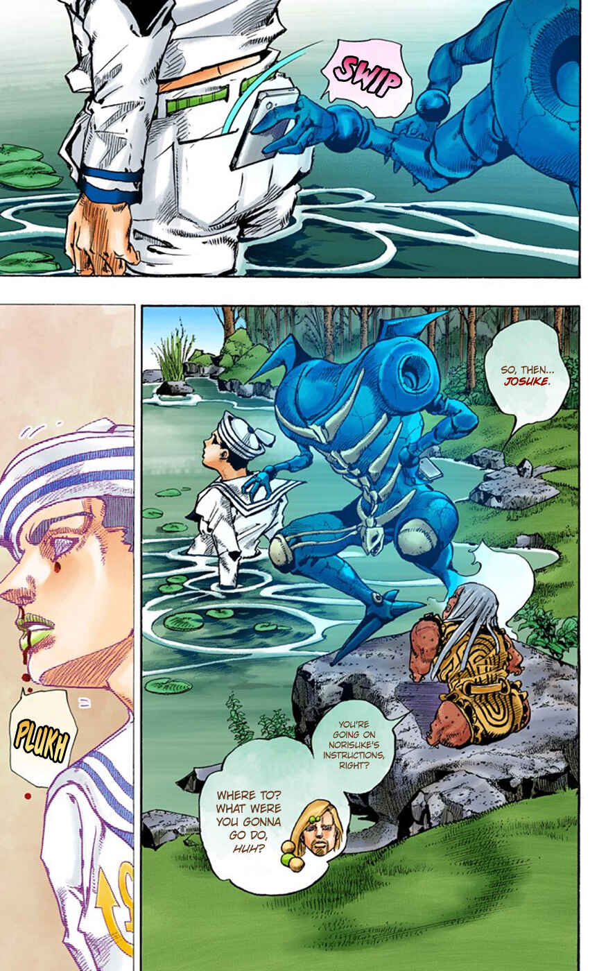 JoJo no Kimyou na Bouken: Part 8 - JoJolion Color-ban Chapter 63 - Page 34