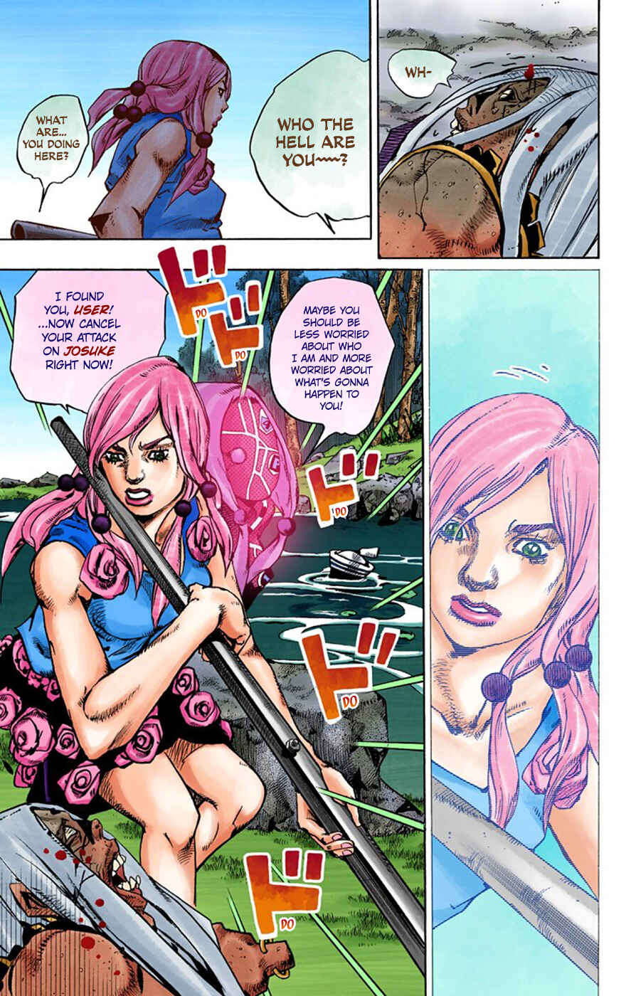 JoJo no Kimyou na Bouken: Part 8 - JoJolion Color-ban Chapter 63 - Page 38