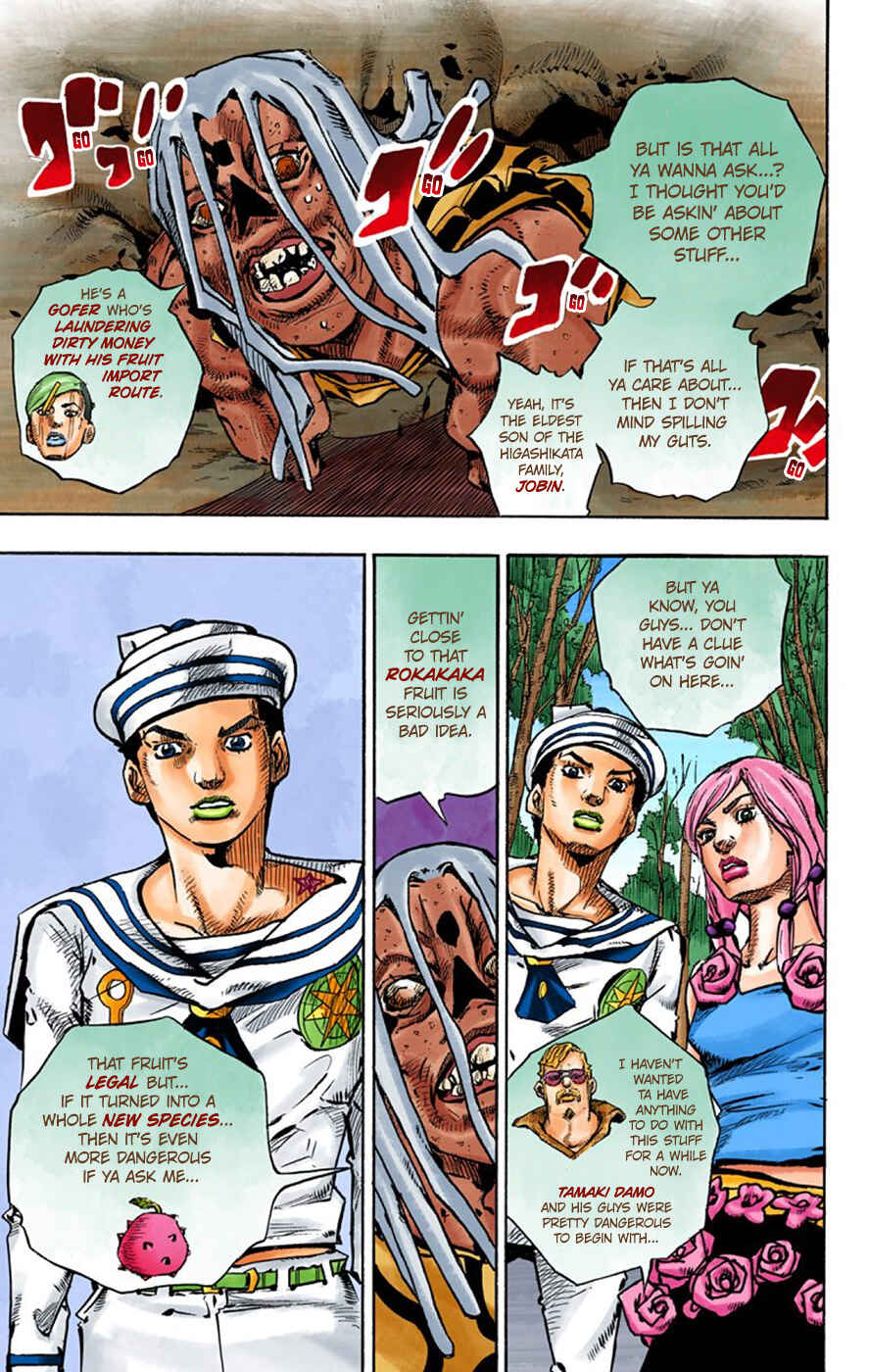 JoJo no Kimyou na Bouken: Part 8 - JoJolion Color-ban Chapter 63 - Page 44