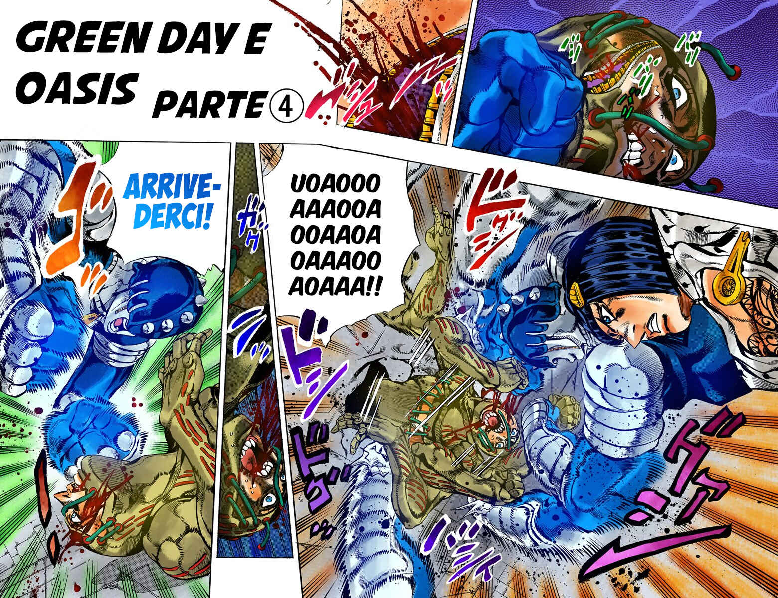 JoJo no Kimyou na Bouken: Part 5 - Ougon no Kaze Color-ban Chapter 118 - Page 1
