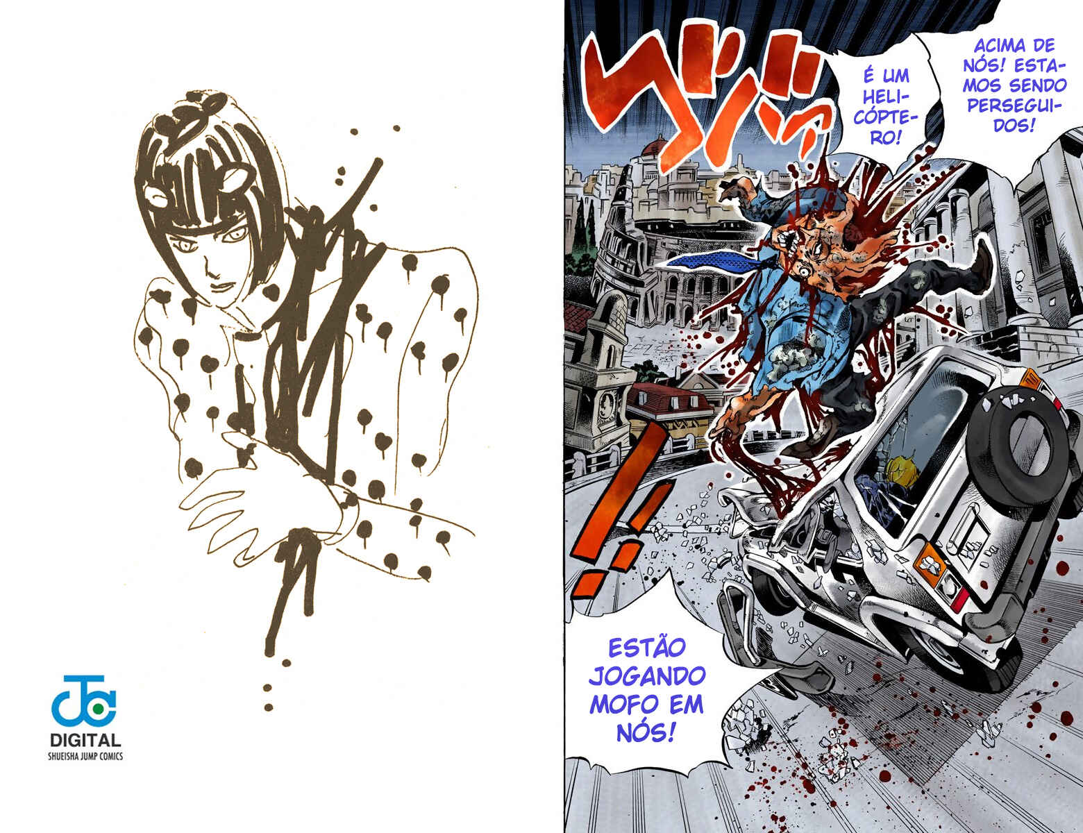 JoJo no Kimyou na Bouken: Part 5 - Ougon no Kaze Color-ban Chapter 118 - Page 10