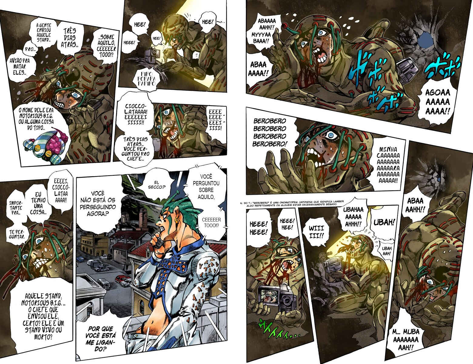 JoJo no Kimyou na Bouken: Part 5 - Ougon no Kaze Color-ban Chapter 118 - Page 3