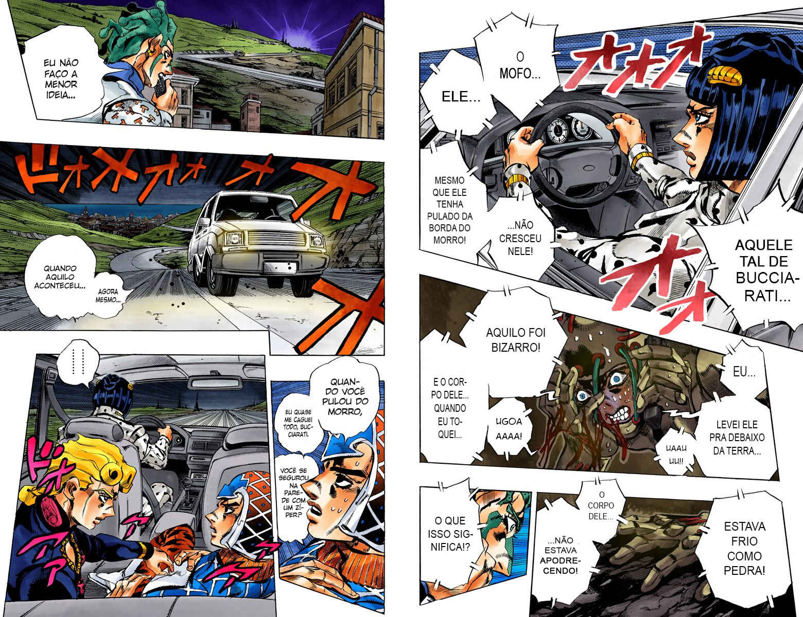 JoJo no Kimyou na Bouken: Part 5 - Ougon no Kaze Color-ban Chapter 118 - Page 5