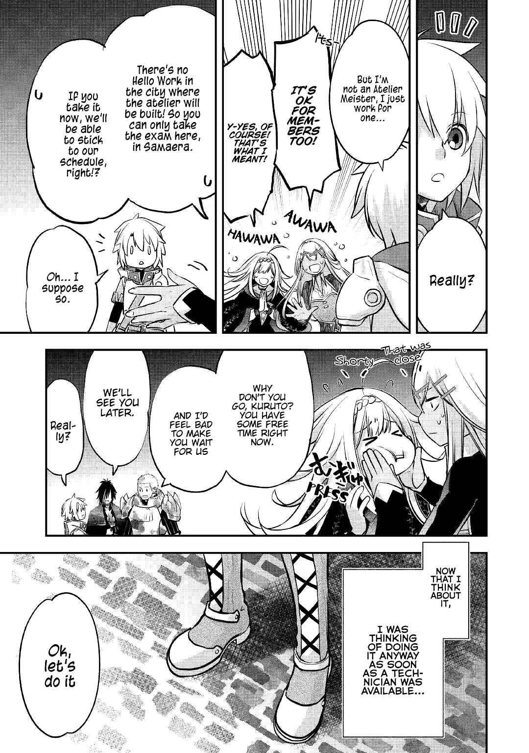 Kanchigai no Atelier Meister - Eiyuu Party no Moto Zatsuyougakari ga, Jitsu wa Sentou Igai ga SSS Rank Datta to Iu Yoku Aru Hanashi Chapter 12 - Page 22