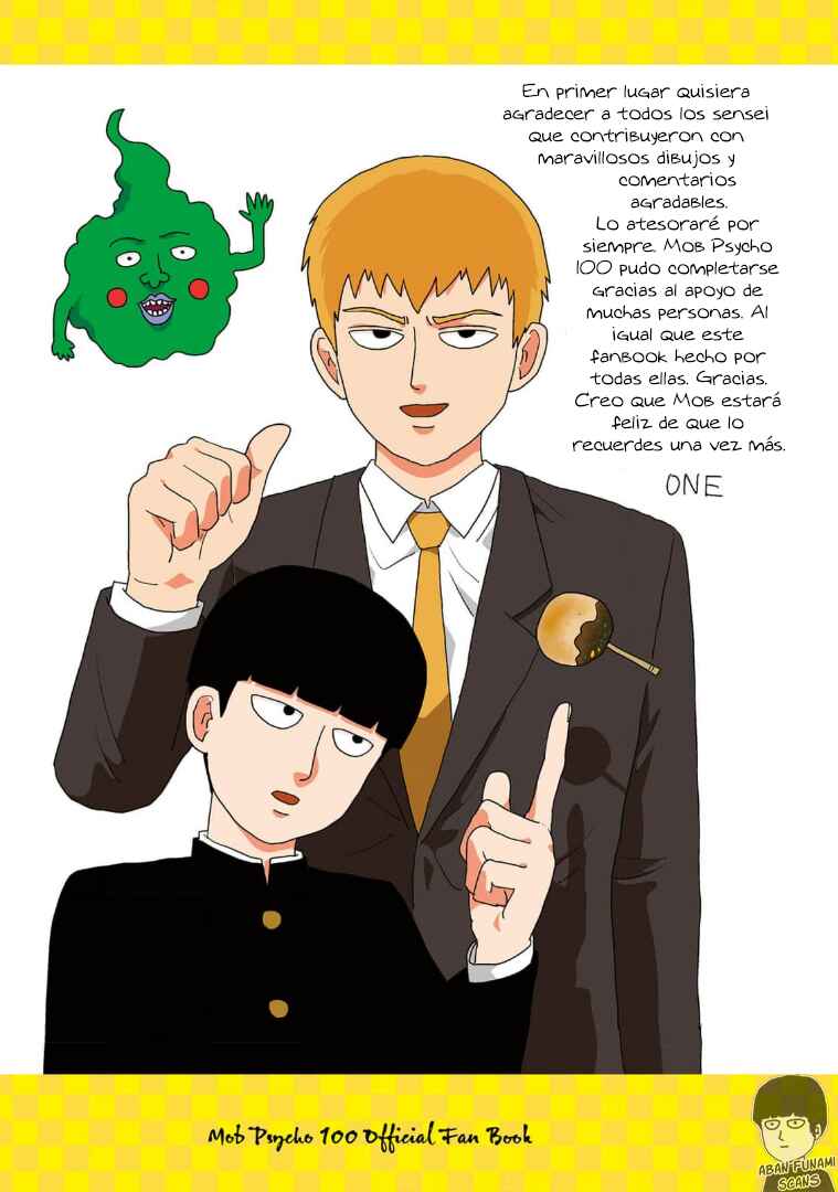 Mob Psycho 100 Official Fanbook. Chapter 1 - Page 4
