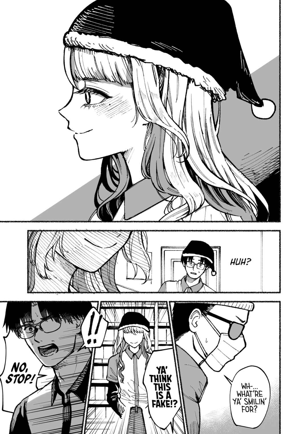 Christmas no Conveni Goutou VS Tenin no Gal Chapter ? - Page 3