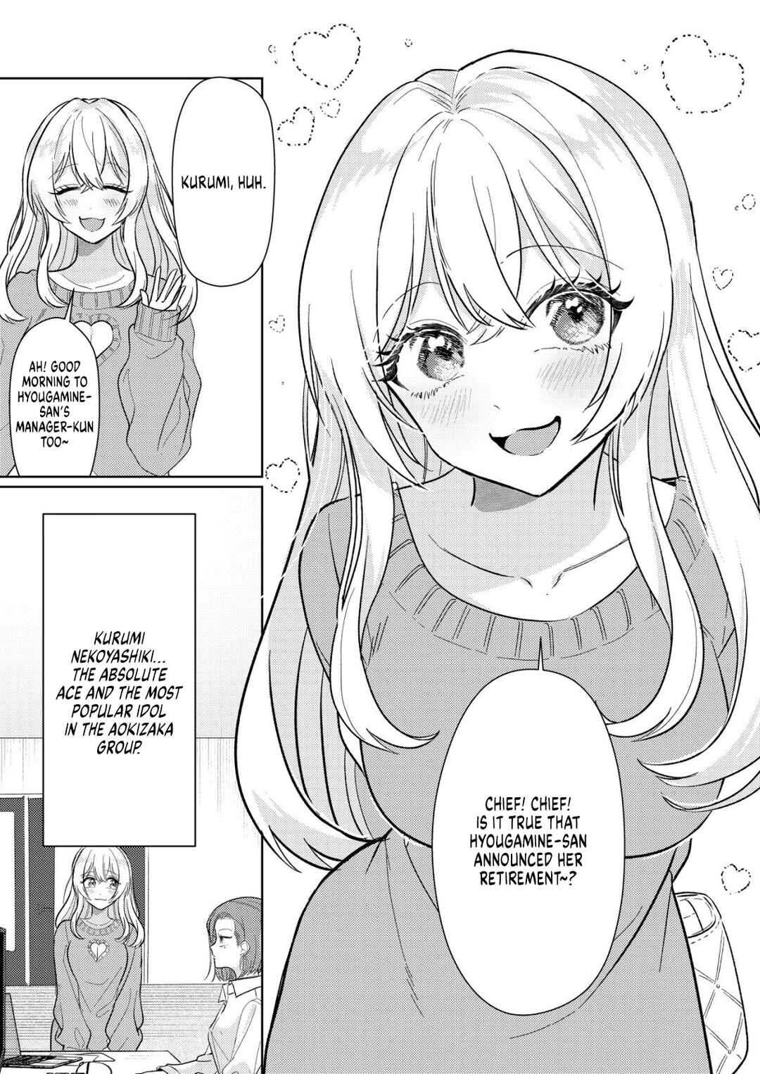 Hyouga-kei Idol no Manager wo Shiteimasu ga, Mou Genkai desu. Chapter 5 - Page 8
