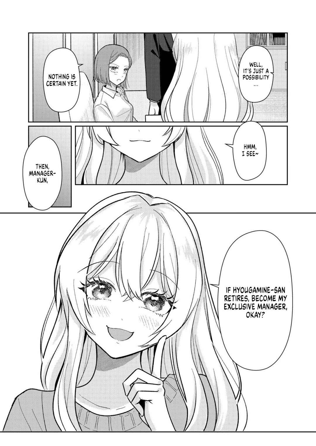 Hyouga-kei Idol no Manager wo Shiteimasu ga, Mou Genkai desu. Chapter 5 - Page 9
