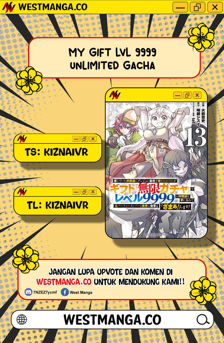 Shinjiteita Nakamatachi ni Dungeon Okuchi de Korosarekaketa ga Gift "Mugen Gacha" de Level 9999 no Nakamatachi wo Te ni Irete Moto Party Member to Sekai ni Fukushuu & "Zamaa!" Shimasu! Chapter 200 - Page 1