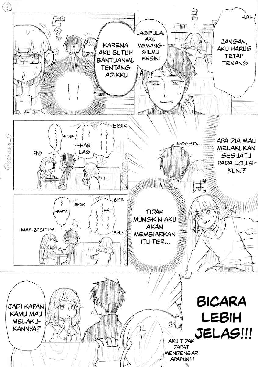 Josou Cosplayer ni Otouto ga Dekiru Manga Chapter 9.3 - Page 4