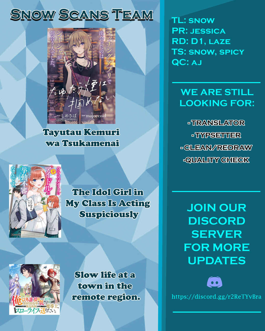 Tayutau Kemuri wa Tsukamenai Chapter 1 - Page 61