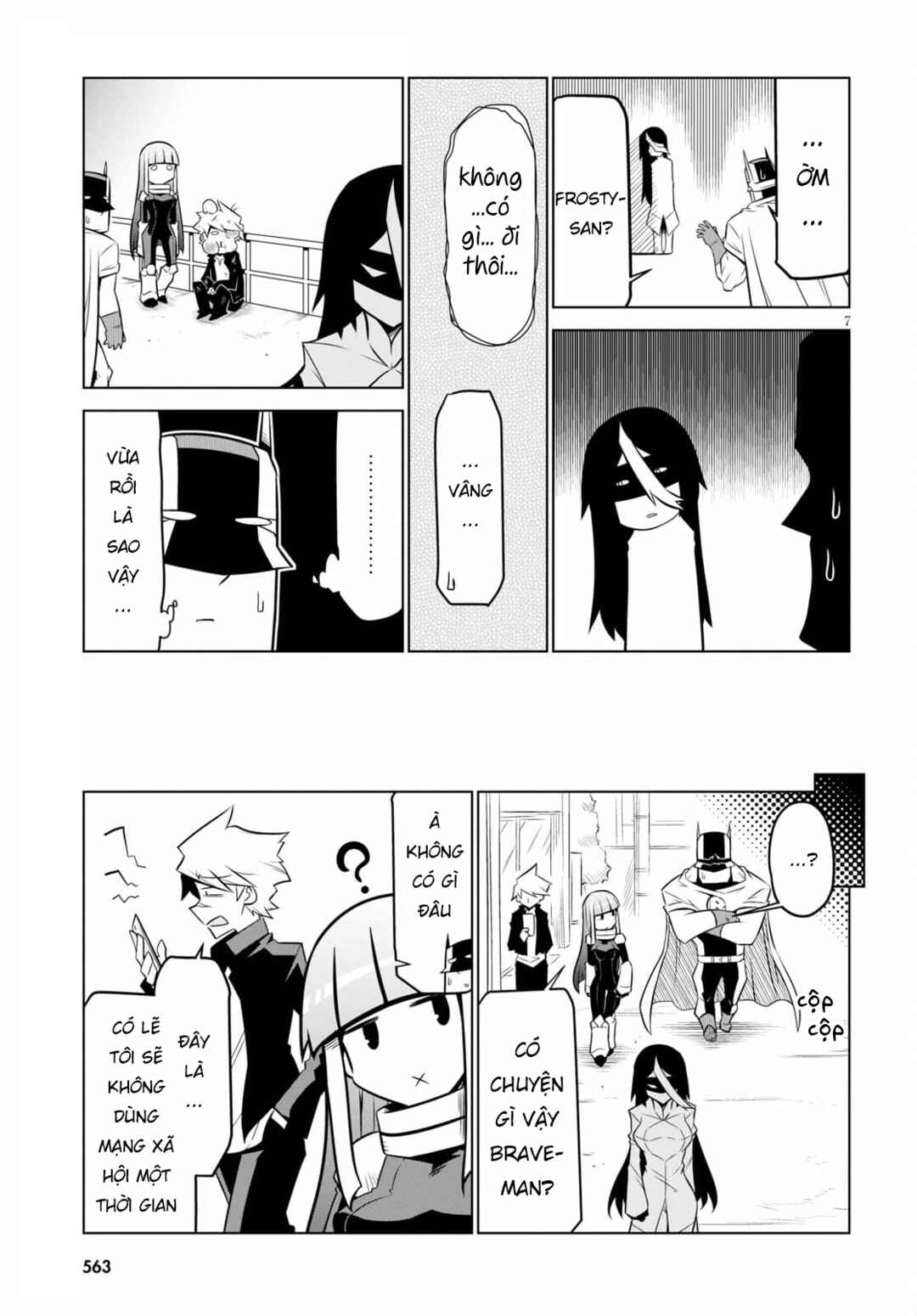 Zannen Onna Kanbu Black General-san Chapter 134 - Page 10