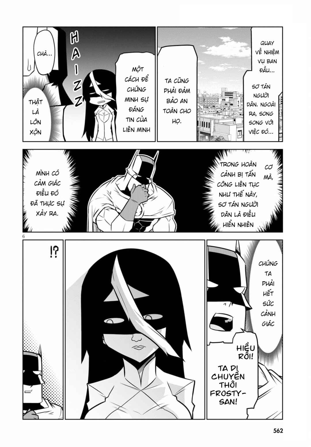 Zannen Onna Kanbu Black General-san Chapter 134 - Page 9