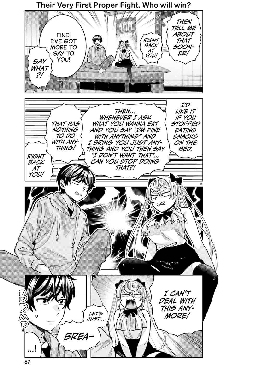 Himegasaki Sakurako wa Kyou mo Fubin Kawaii Chapter 34 - Page 11