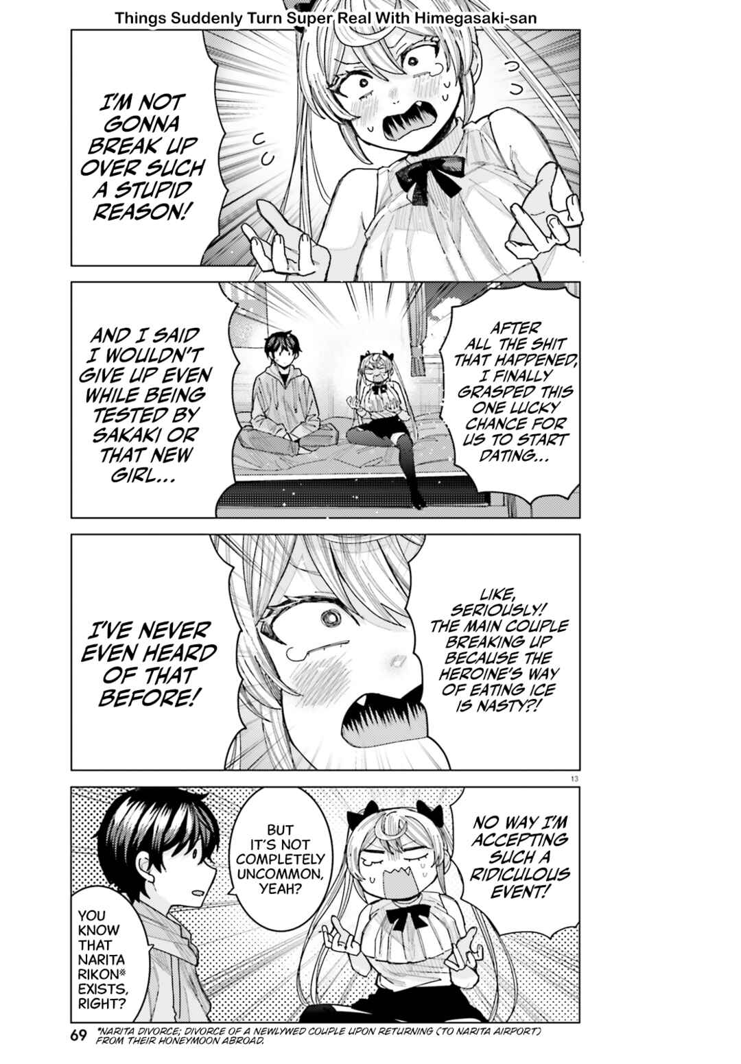 Himegasaki Sakurako wa Kyou mo Fubin Kawaii Chapter 34 - Page 13