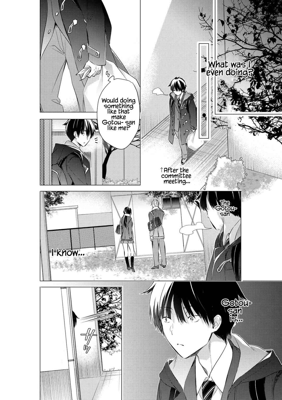 Gotou-san wa Furimukasetai! (Pre-serialization) Chapter 82 - Page 2