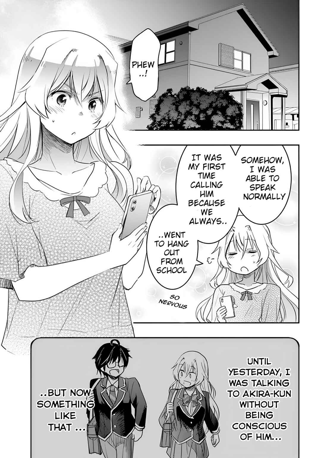 Watashi yori Tsuyoi Otoko to Kekkon shitai no - Seiso na Biji Seito Kaichou (Jitsu wa Moto Banchou) no Himitsu wo Shiru Inkya (Jitsu wa Kanojo wo Koeru Saikyou no Yankee) Chapter 3 - Page 3