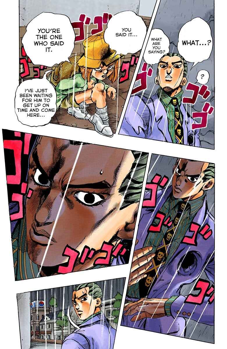 JoJo no Kimyou na Bouken: Part 4 - Diamond wa Kudakenai Color-ban Chapter 161 - Page 8