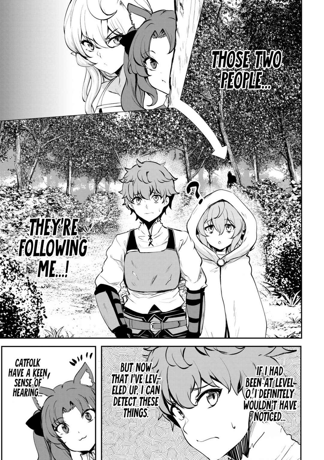 Dore dake Doryoku Shite mo Mannen Level 0 no Ore wa Tsuihou Sareta ~Shin no Teki to Yobareta Shounen wa, Shachiku Megami to Deatte Saikyou no Chikara wo Te ni Ireru~ Chapter 7 - Page 20