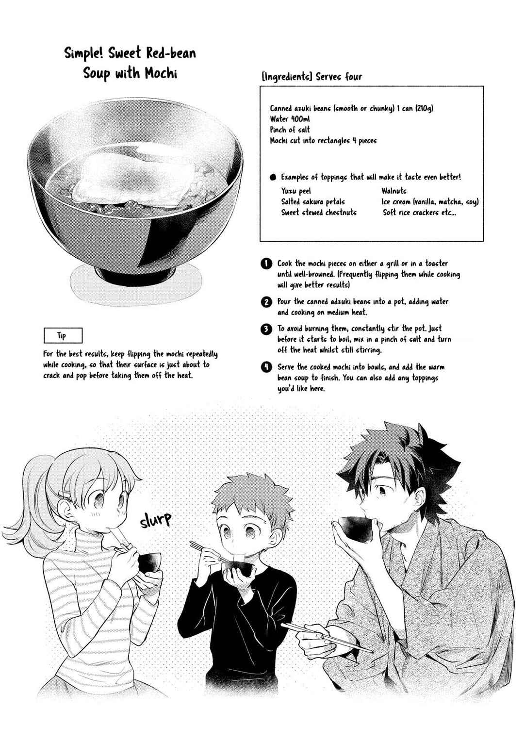 Emiya-san Chi no Kyou no Gohan Chapter 17.4 - Page 1
