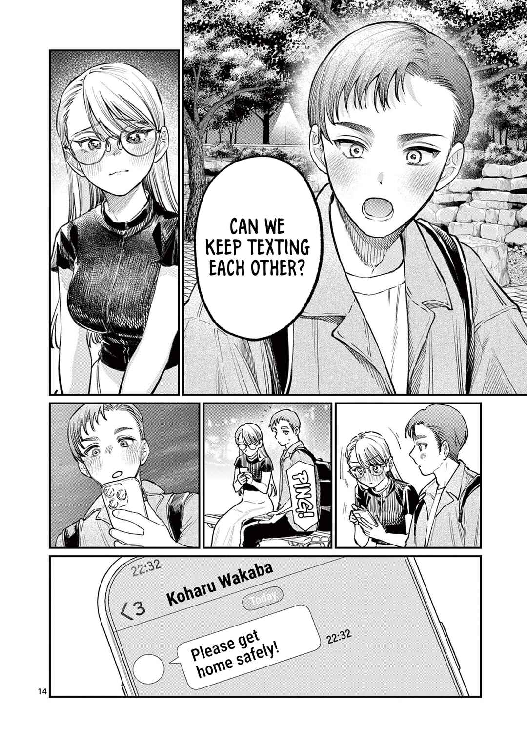 Wakaba-san Chi no Aoi Koi Chapter 34 - Page 14
