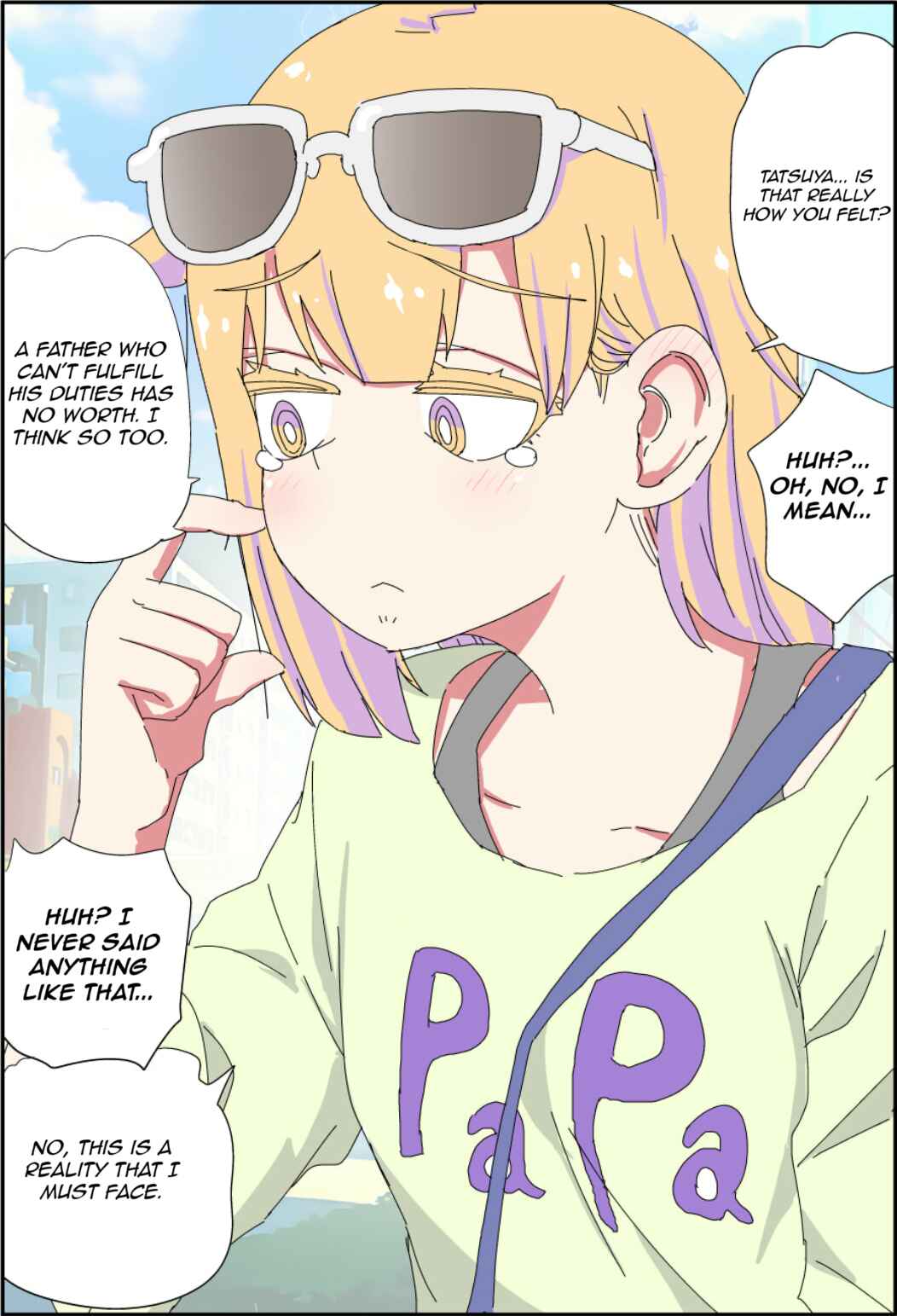 Chichioya ga Bishoujo ni Natteshimatte Iroiro Tsurai Chapter 8 - Page 2