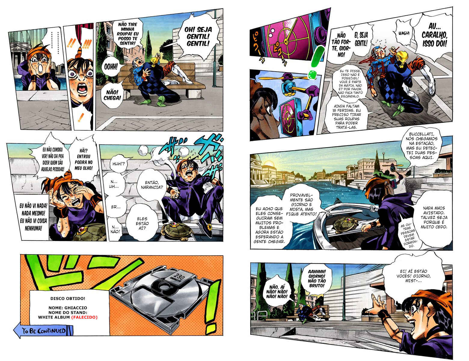 JoJo no Kimyou na Bouken: Part 5 - Ougon no Kaze Color-ban Chapter 76 - Page 10