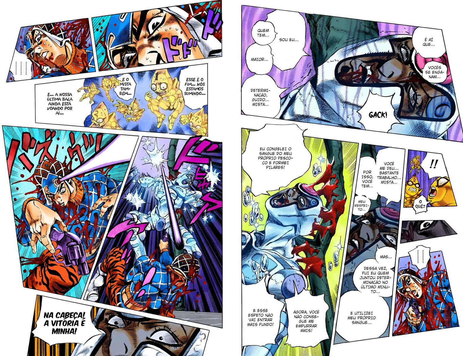 JoJo no Kimyou na Bouken: Part 5 - Ougon no Kaze Color-ban Chapter 76 - Page 6