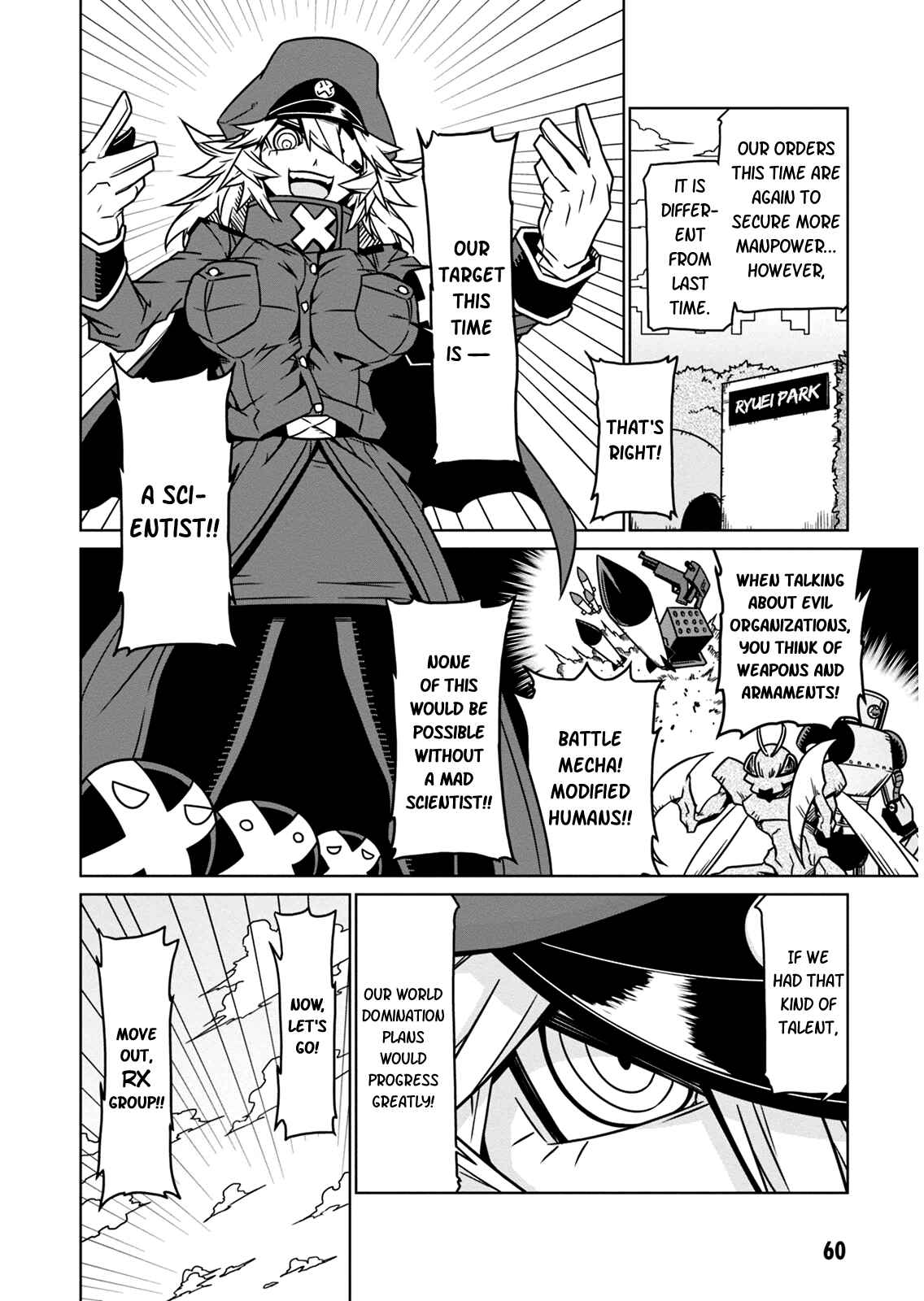 Zannen Onna Kanbu Black General-san Chapter 7 - Page 2