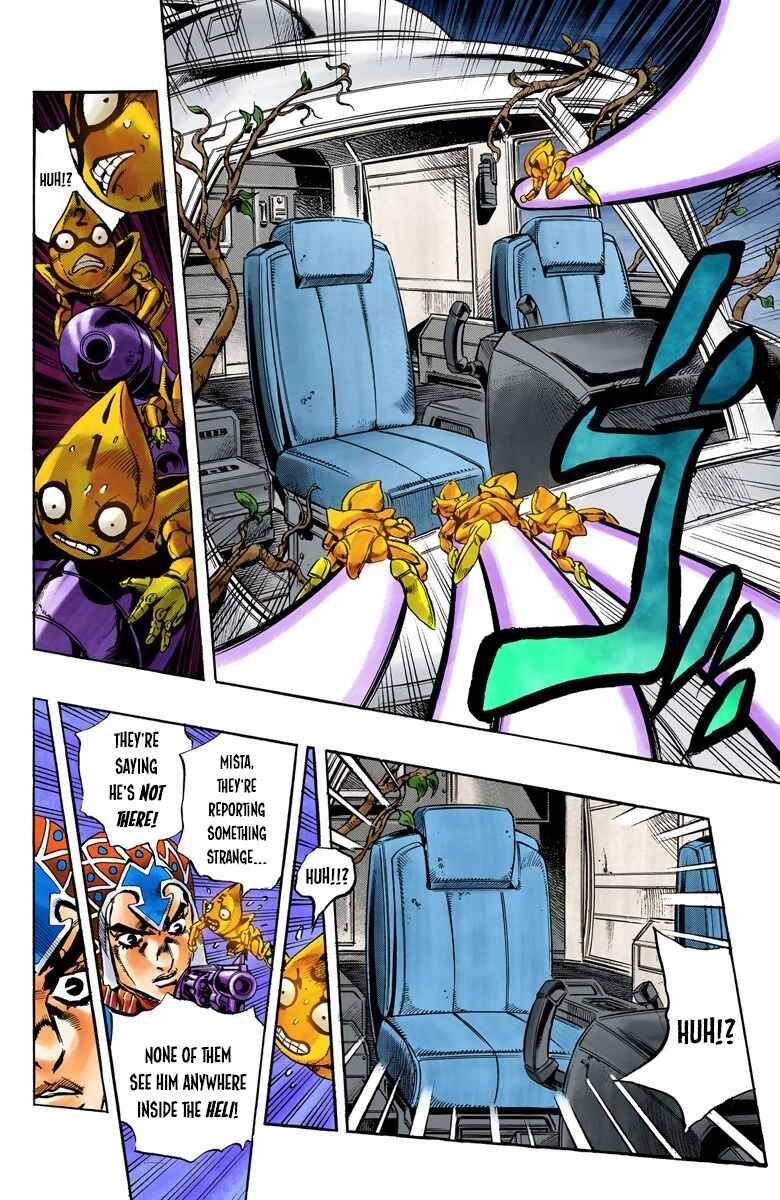 JoJo no Kimyou na Bouken: Part 5 - Ougon no Kaze Color-ban Chapter 120 - Page 17