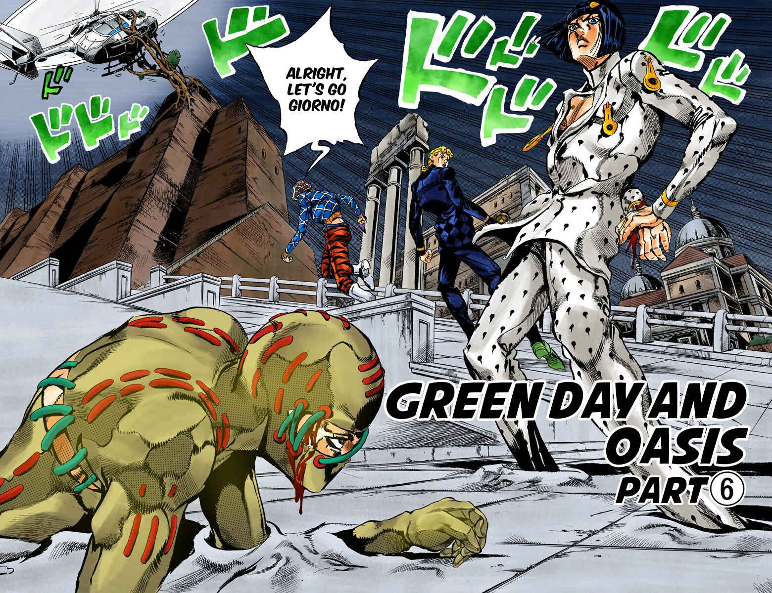 JoJo no Kimyou na Bouken: Part 5 - Ougon no Kaze Color-ban Chapter 120 - Page 3