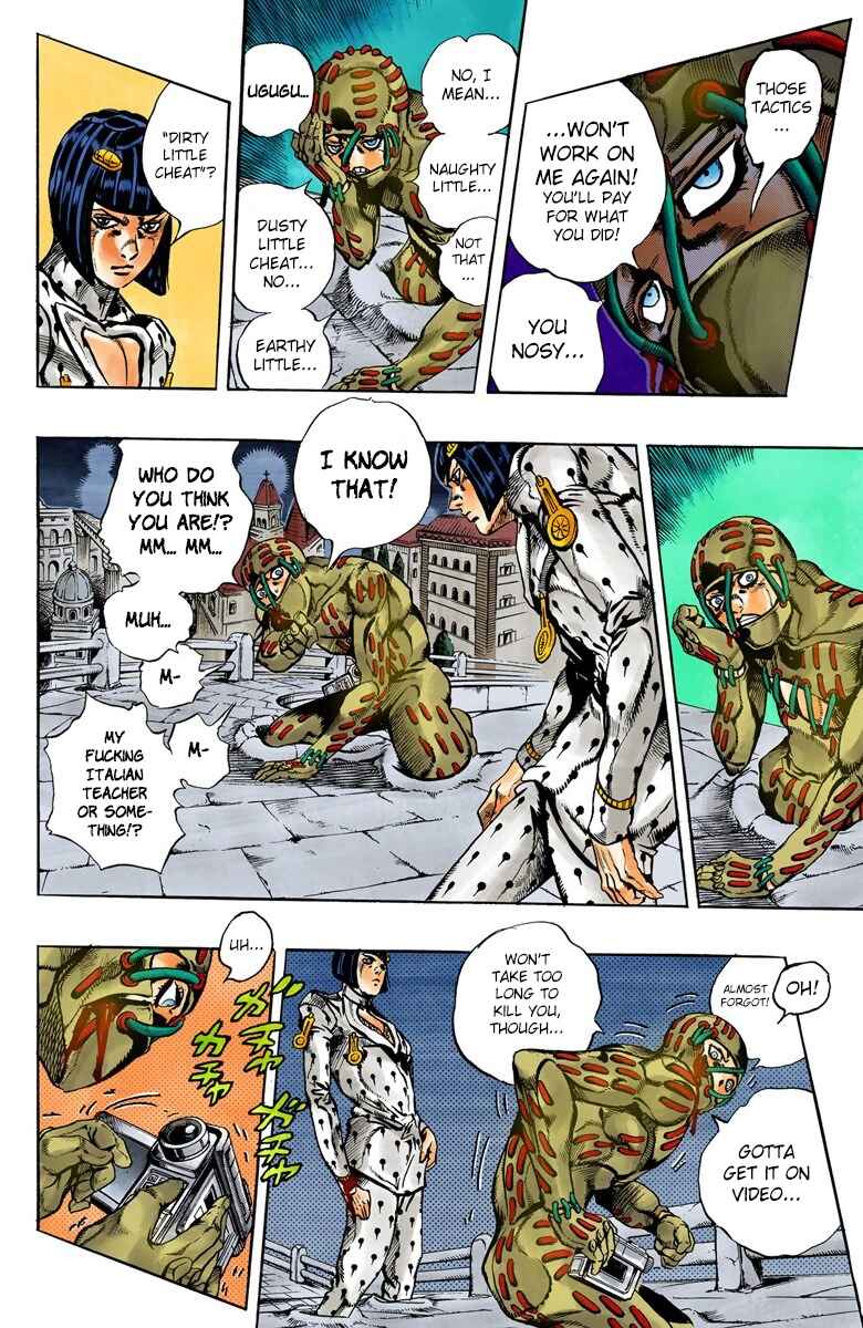 JoJo no Kimyou na Bouken: Part 5 - Ougon no Kaze Color-ban Chapter 120 - Page 4
