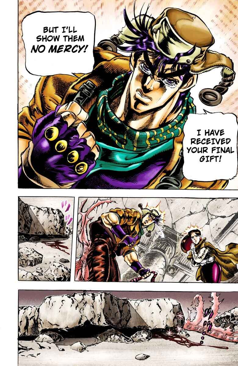 JoJo no Kimyou na Bouken: Part 2 - Sentou Chouryuu Color-ban Chapter 49 - Page 13