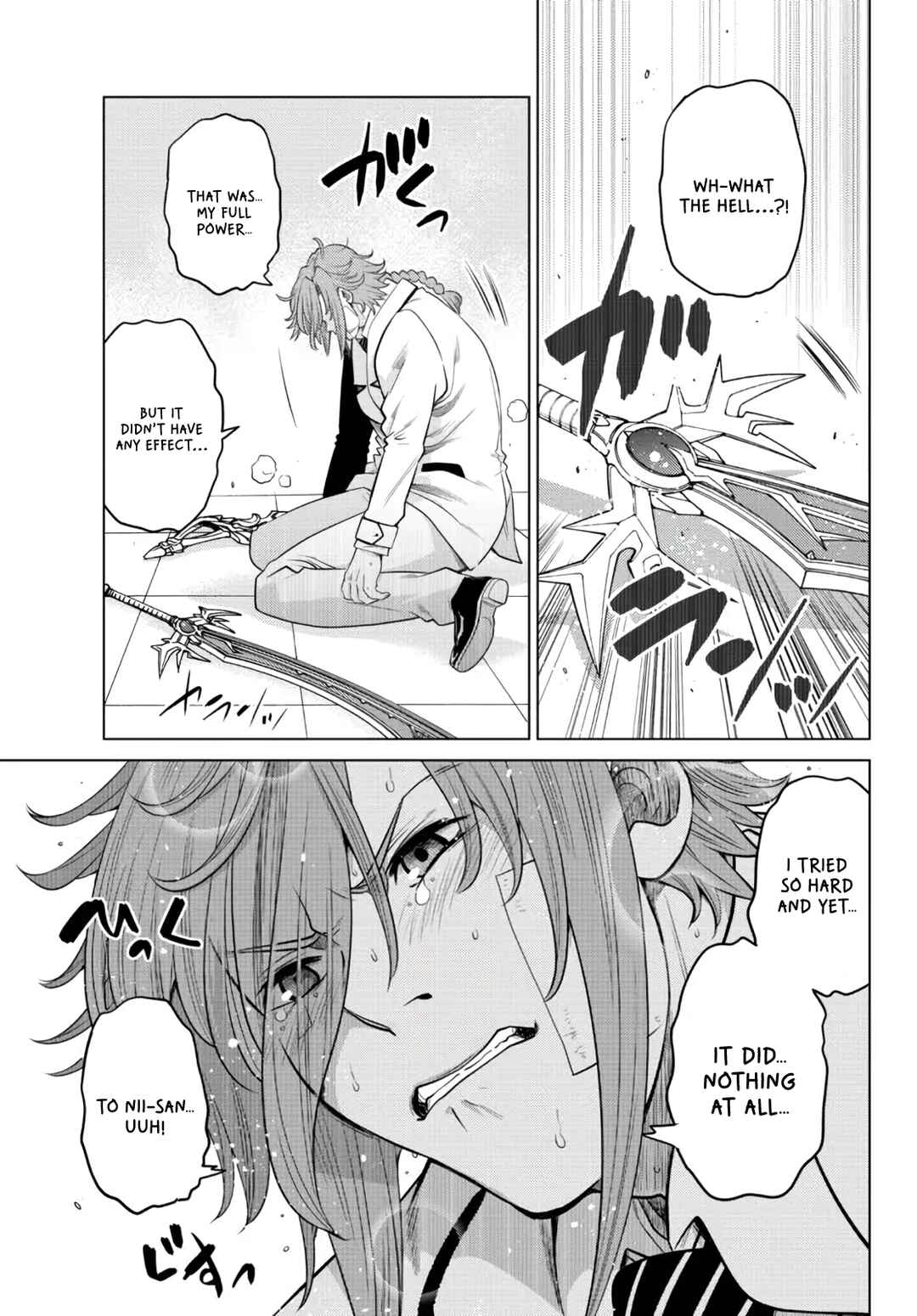 Ochikobore Datta Ani ga Jitsuha Saikyou ~Shijou Saikyou no Yuusha wa Tensei-shi, Gakuen de Mujikaku ni Musou Suru~ Chapter 14 - Page 37