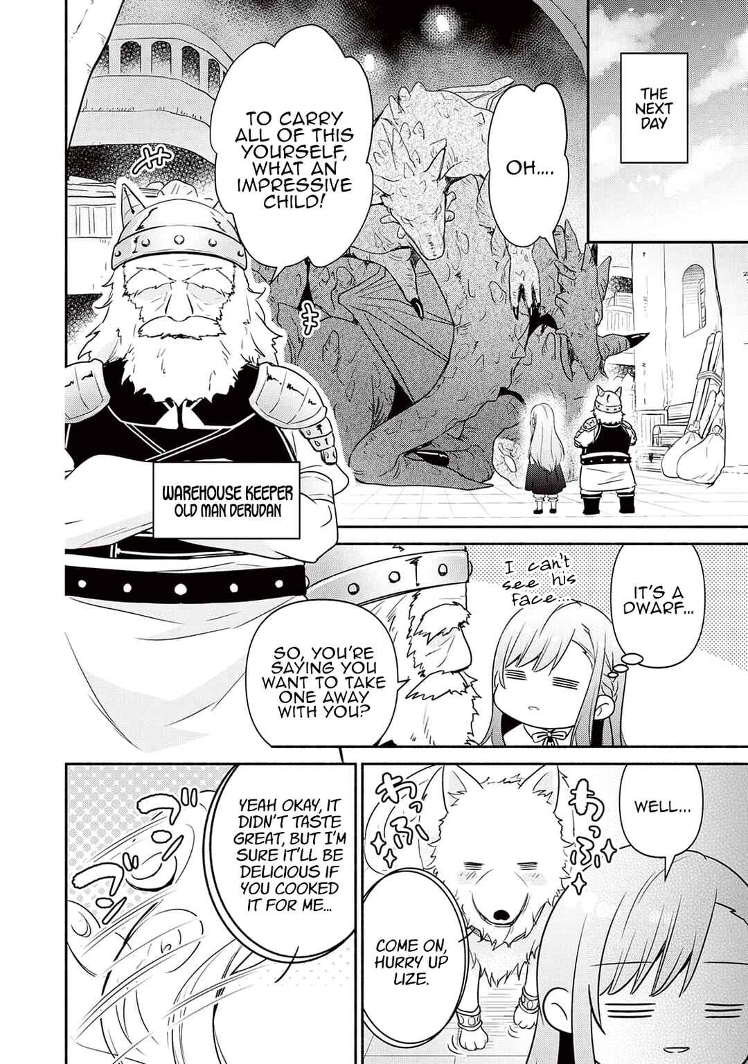 Tensei Youjo.: Shinjuu to Ouji to, Saikyou no Oji-san Youhei-dan no Naka de Ikiru Chapter 4 - Page 14