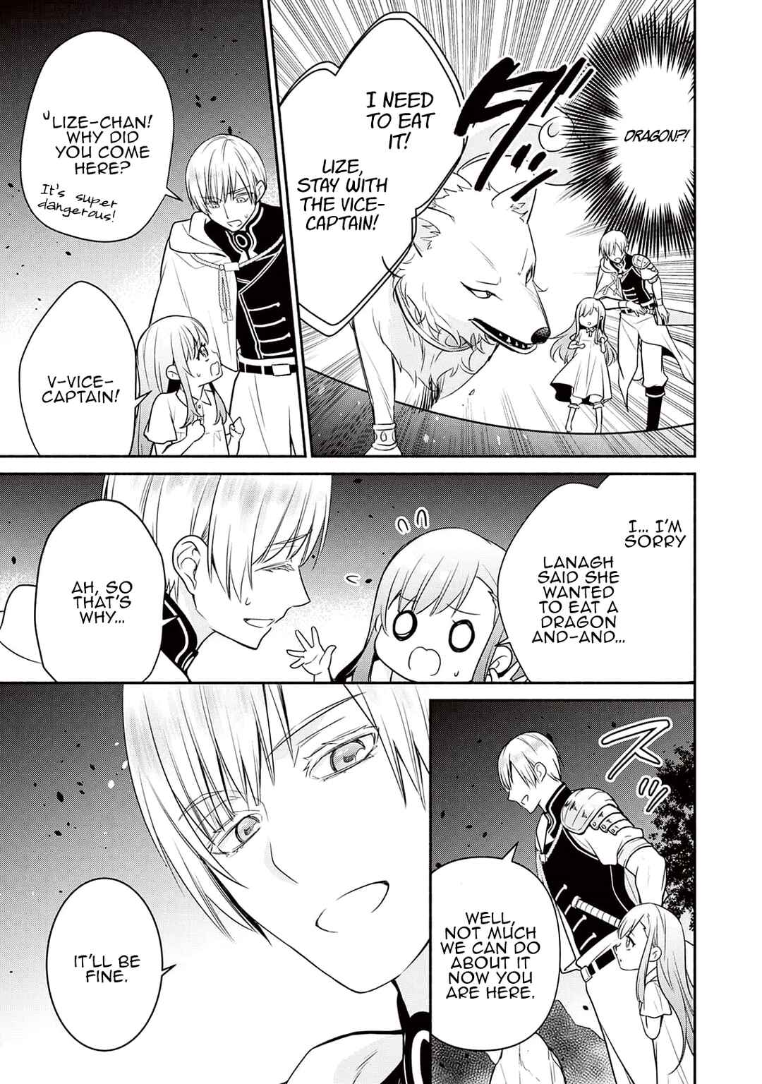 Tensei Youjo.: Shinjuu to Ouji to, Saikyou no Oji-san Youhei-dan no Naka de Ikiru Chapter 4 - Page 7