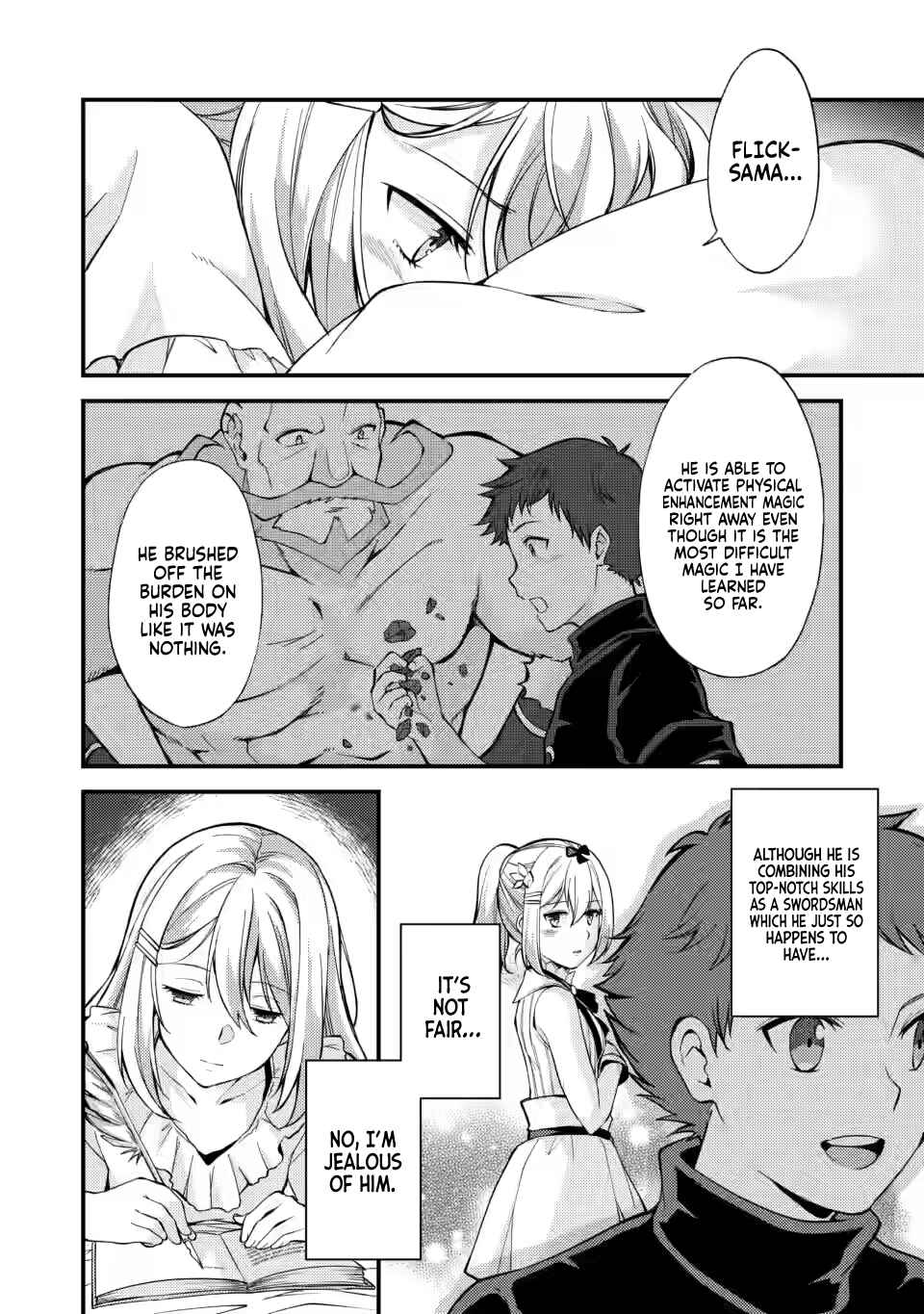 Kensei no Osananajimi ga Power Hara de Ore ni Tsuraku Ataru node, Zetsuen Shite Henkyou de Makenshi to shite Denaosu Koto ni shita. Chapter 12 - Page 22