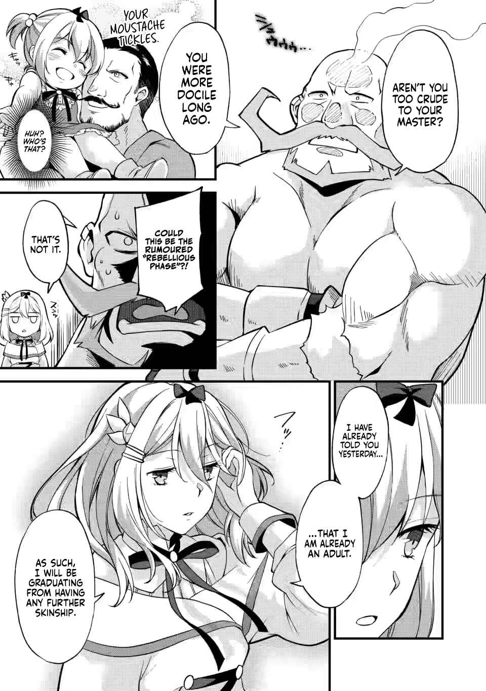 Kensei no Osananajimi ga Power Hara de Ore ni Tsuraku Ataru node, Zetsuen Shite Henkyou de Makenshi to shite Denaosu Koto ni shita. Chapter 12 - Page 7