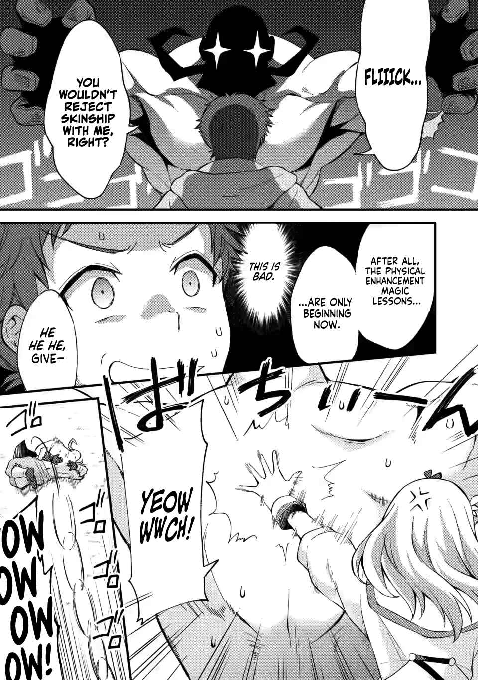 Kensei no Osananajimi ga Power Hara de Ore ni Tsuraku Ataru node, Zetsuen Shite Henkyou de Makenshi to shite Denaosu Koto ni shita. Chapter 12 - Page 9