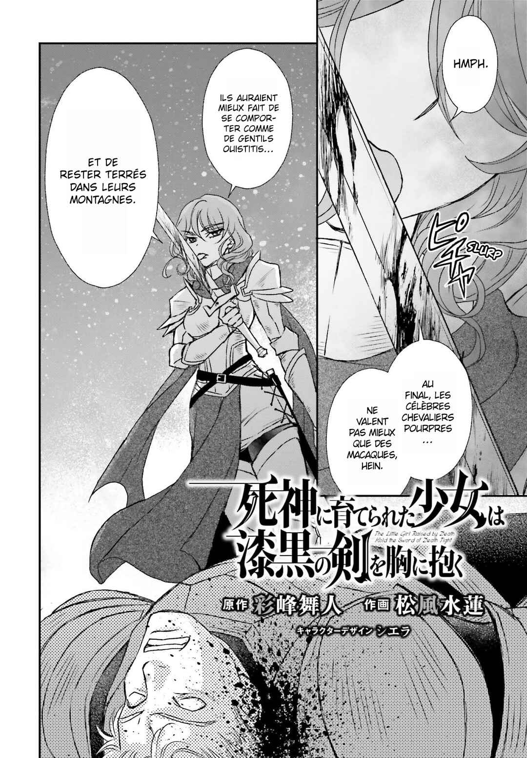 Shinigami ni Sodaterareta Shoujo wa Shikkoku no Tsurugi o Mune ni Idaku Chapter 43 - Page 15