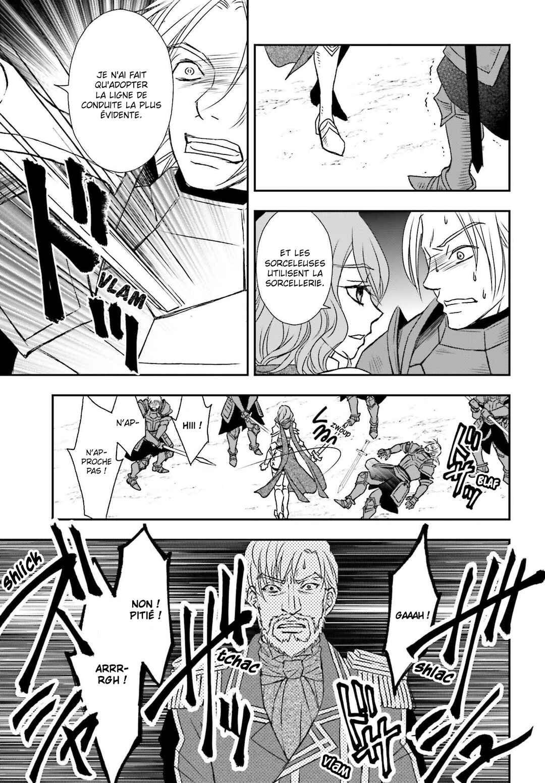 Shinigami ni Sodaterareta Shoujo wa Shikkoku no Tsurugi o Mune ni Idaku Chapter 43 - Page 34